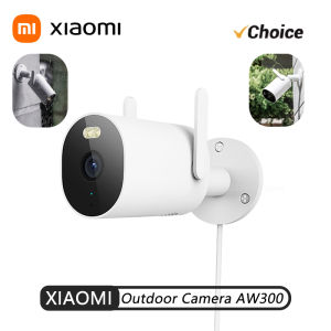 Xiaomi | NEW Xiaomi Outdoor Camera AW300 Iptv 2K Full-Color Infrared Night Vision IP66 Smart Home Sound And Light Warning Two-Way Voice