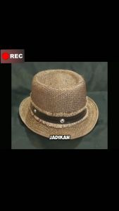 Topi bowler goni /// topi bowler//topi gaul/topi goni//