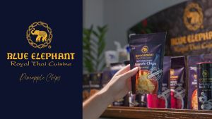 สับปะรด อบกรอบ 20 กรัม/1 ชิ้น บลูเอเลเฟ่นท์ [ซื้อครบ399บาท แถมสินค้า1รายการ ไม่ระบุ]