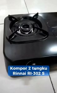 RINNAI RI-302S / RI-302 S Kompor Gas 2 Tungku Sun Burner (Hemat Gas)
