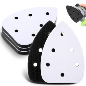 6 Holes Foam Sanding Pads(2pcs) Mouse Detail Sanding Interface Pad Compatible with Ryobi Sander