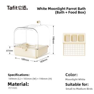 Tafit | Parrot Splash-Proof Feeder