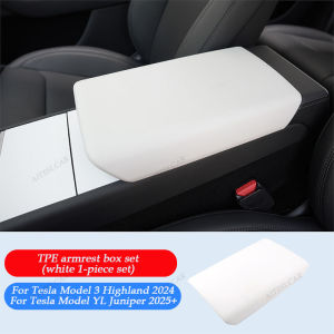 Matte White Steering Wheel Stickers For Tesla Model YL Juniper Model 3 Highland Steering Wheel Cover Protector Accessories 2026