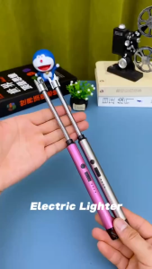 Windproof Lighter Arc Pulse Ignition Guns USB Rechargeable Type-C Interface Portable Kitchen Igniters With Couple Household Camp