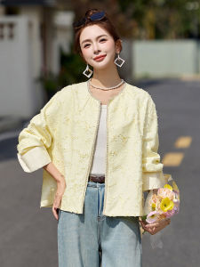 MANWUJINGLING | Chinese Style Sparkling Loose Jacket