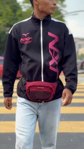 Nakawan Mika Pouch Bag Sling Bag Waist Chest Crossbody Porch Men Lelaki Water Resistant Premium YKK Zip