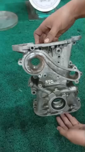 แผงอลูมิเนียมหน้าเครื่อง Nissan Sunny NEO QG16 18 ปี 03–08