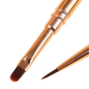 1/12PCS Gold Nail Art แปรงเพชรแปรงเล็บ Line จิตรกรรมแปรงเล็บคริสตัลอะคริลิค Liner วาดปากกา