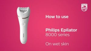 Máy Nhổ Lông PHILIPS Series 8000 Nhập Đức BH 12 Tháng
