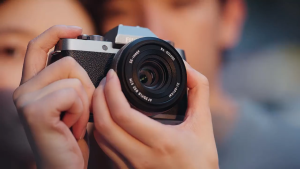 SGimage AF 25mm F1.8 Lens APS-C Large Aperture Prime Camera Portrait Lenses with STM for Sony E | Fuji FX Mount