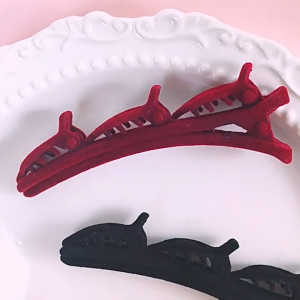 BF-C1383 Jepitan Rambut Wanita Model Kepang Ala Korea Style Jepit Rambut Poni Velvet Hair Pins