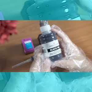 Ink Refill Kit for Epson / HP / Canon / Brother / Lexmark Ink (Syringe & Gloves)