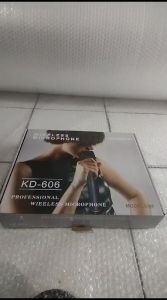 Kenwood Mic Wireless KD-606 Microphone Karaoke Tanpa Kabel