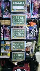 ABAKADA AND NUMBERS LAMINATED CHART