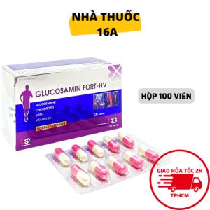 GLUCOSAMIN FORT 100 VIÊN - MIỄN PHÍ VẬN CHUYỂN - DƯỢC PHẨM USP - BỔ SUNG GLUCOSAMIN & VITAMIN D TĂNG CƯỜNG SỨC KHỎE CƠ XƯƠNG KHỚP