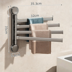 youqin | Multipurpose Kitchen Towel Rack Water Draining