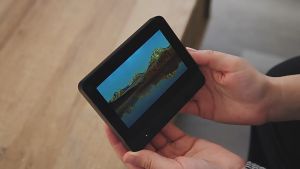 DQQI Doorbell Wireless with Camera and 4.3-inch Display Screen Home Intelligent Two-way Talkback Video Surveillance M12