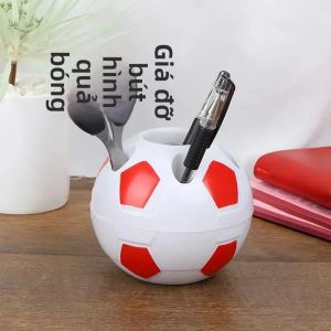 Hộp Đựng Bút Hình Quả Bóng Đá Sáng Tạo Dành Cho Học Sinh Hộp Đựng Đồ Đa Năng Bằng Nhựa Để Trang Trí Bàn Làm Việc
