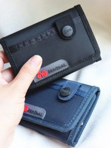 New Jamie Road Canvas Mens Short Wallet Korean Simple Personality Student Money Clip Trendy Zipper Coin Purse Youth Fashion