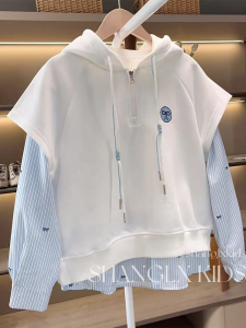 Áo Nỉ Có Mũ Trùm Đầu Thời Trang Cho Bé Gái Áo Nỉ Mùa Thu Áo Nỉ Trẻ Em Áo Nỉ Mùa Xuân Áo Nỉ Trẻ Em Lớn Áo Nỉ Phong Cách Hàn Quốc