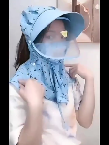 Women UV Protector Cap Breathable Big Brim Outdoor Sun Hat with Face Neck Flap Outdoor Working 360° Shield Breathable Mesh