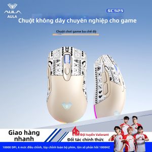 Chuột Chơi Game Bluetooth AULA-MOJING Tarantula SC525 Có Sạc cho Thiết Bị Văn Phòng PC