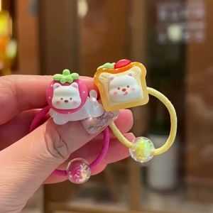 2 Gói Gấu Dễ Thương Mèo Paw Công Chúa Co Giãn Tóc Trẻ Em Phụ Kiện Tóc Thời Trang Bé Gái Mũ Tóc Dây Cho Trẻ Em