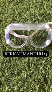 Kacamata Safety Goggles ENZO Pelindung Karet Elastis Kacamata Lab
