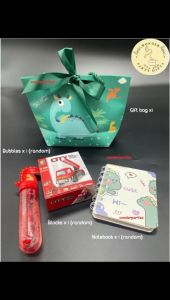 (Ready Stock in Selangor) 🎁Wonderparties school premium affordable kids birthday/Children day/Doorgifts paper Goodies bag/ party gifts Toys Hadiah hari jadi 精美生日伴手礼🌟