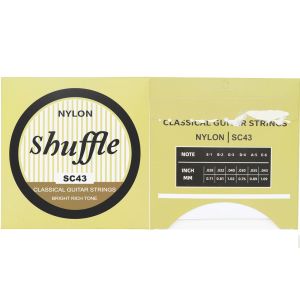 IRIN | Shuffle Classical Guitar Strings Silver Plated Copper Alloy Nylon Beginners Practice Professional Classical Guitarra Strings
