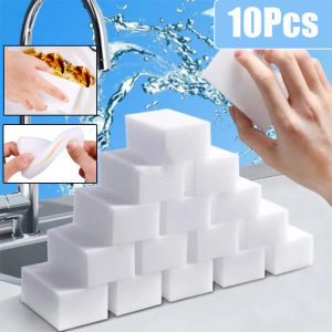 10pcs Magic Nano Sponge Eraser Kitchen Dish Washing Sponge Brush Kitchen Dishwashing Sponge Duster Sponge Multifunction Household Nano Cleaning Sponge Eraser
