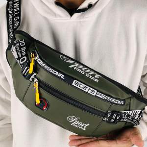 Waistbag Tas Selempang Pria Wanita WATERPROOF Tas pinggang Sporty