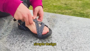 GRITION Outdoor Sandals Stylish Sport Casual Comfort Brethable Adjustable Walking Footwear Sandals