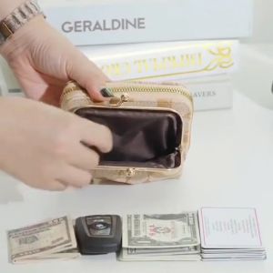 Elaiza Store High Quality Small Wallet PU Leather Korean Fashion 2 Zipper Double Compartment Mini Wallet Money Cash Coin Purse Business Billfold Pocket Credit Cover Multi Card Ladies Women Wallet & Coin Purse On Sell
