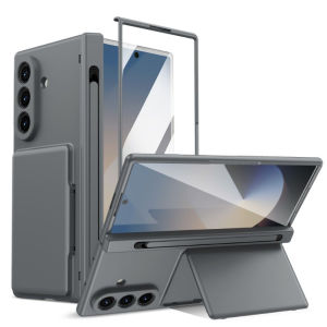 For Samsung Galaxy Z Fold 8 Ultra Fold 7 6 5 4 3 Hinge Protection With S Pen Screen Protector Wallet Card Slot Holder Phone Case