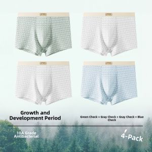 MiiOW | Pure Cotton Underwear for Teen Boys Boxer Briefs