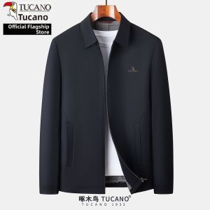 TUCANO | Casual Business Turn-down Collar Jacket for Middle-aged Man