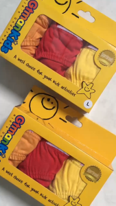 Set 3 Pcs Celana Dalam Anak GT Man Kids Kuning Nyaman | Pakaian Dalam Anak Cowok Bahan Katun Nyaman