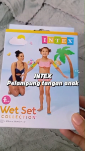 BISA COD - Pelampung Renang Ban Tangan Lengan - INTEX 58652 Tropical Arm Bands