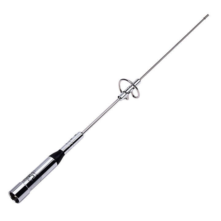 thumbnail interactive-video image 1 of RED WOLF Dual Band Ham Radio Antenna – VHF UHF Low Profile NMO Mount For Car, MXTA23 1 of 2