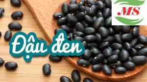 Đậu đen xanh lòng rang sẵn ( MS) - (01kg) - Đỗ đen xanh lòng hạt nhỏ thuần chủng