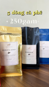 [NGUYÊN HẠT] COMBO 2 TÚI CÀ PHÊ RANG MỘC TƯƠI MỚI (2x250G) - TỰ CHỌN VỊ THEO GU - NABA COFFEE