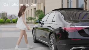 Universal Car Dashboard Phone Holder 360° Rotatable Adhesive Design Anti-slip Navigation Stand Bracket for Driving Phone Stand
