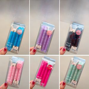 ผู้หญิง กิ๊บติดผมหน้าม้าโปร่ง เสื้อท่อนบน เครื่องประดับผมปม สไตล์เกาหลี ของตกแต่งผม Fresh Out ใหม่ ฤดูใบไม้ผลิ คอลเลกชัน