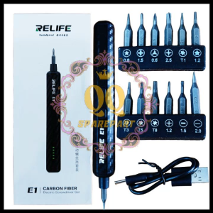 OBENG SET ELECTRIC OBENG RELIFE E1