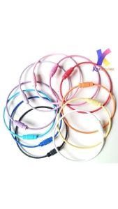 Ring O besar Tali kawat gantungan kunci diameter 5cm- Aksesoris tas warna warni