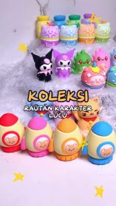 Rautan Mini 1 Lubang & Serutan Fancy Karakter WB-71009