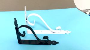 2pcs/Set Bracket Siku Dinding Rak Besi 140x110mm