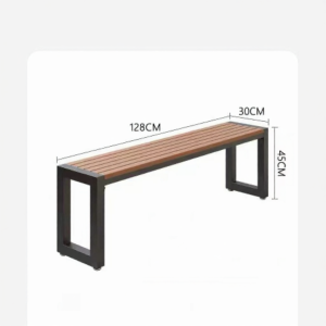 Outdoor Table And Chairs Waterproof Sunscreen Courtyard Balcony Outdoor Wood Table Leisure Camping Simple Modern Style Foldable