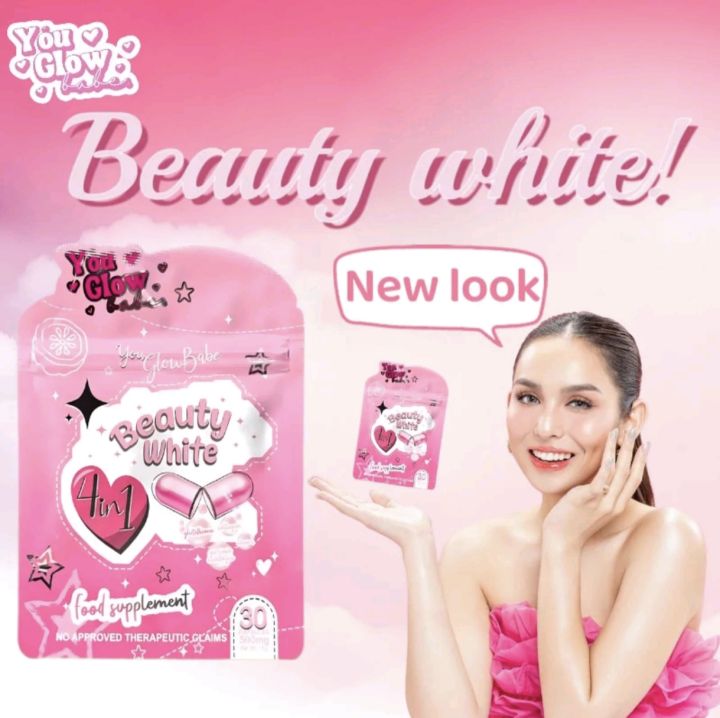 Beauty White Glutathione and Slimming Capsules by You Glow Babe  Antioxidants Vitamin C Alpha Lipoic Acid Slimming Capsules 30 Count  Cfrr-Ncr-Ft 86291 Certified Supplement - Lazada | Lazada PH